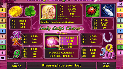 Lucky Lady's Charm Deluxe