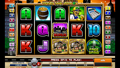 Money Mad Monkey